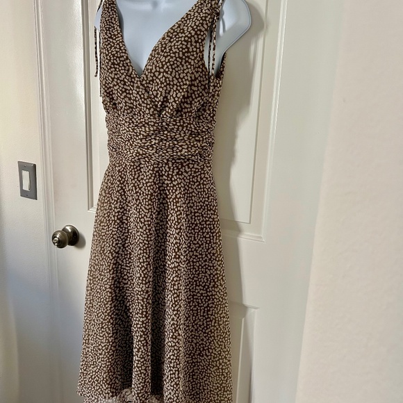 Elegant Mocha Dress for Special Occassion - Size 6 - Picture 1 of 5